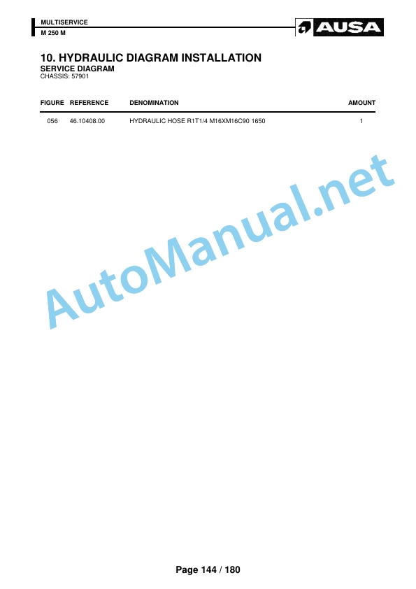 Kubota Multiservice M 250 M Parts Manual 5 Kubota Multiservice M 250 M Parts Manual - Image 5