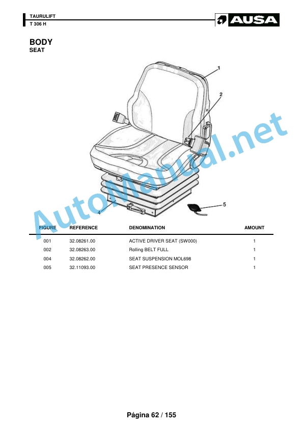 Kubota T 306 H Parts Manual 3 Kubota T 306 H Parts Manual - Image 3