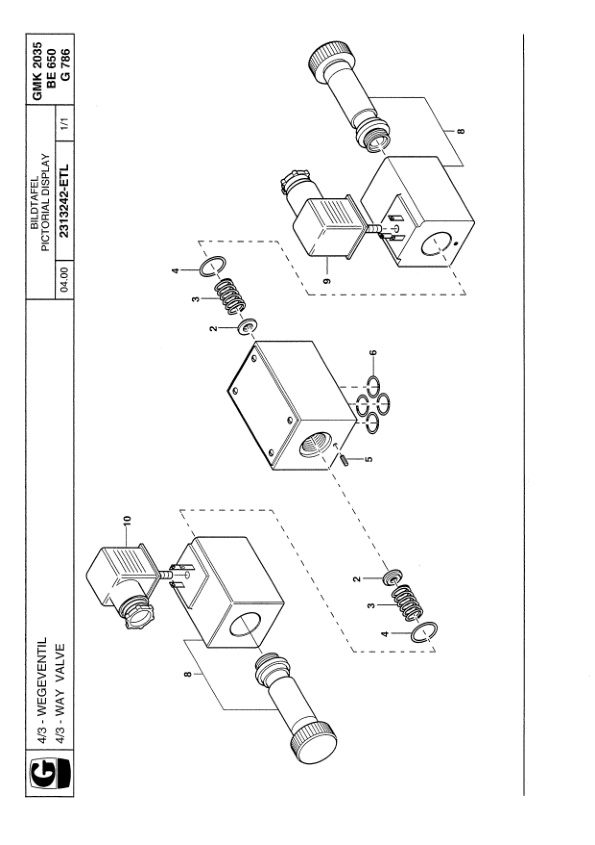 Grove GMK 2035 Crane Spare Parts List 2000 EN DE-3