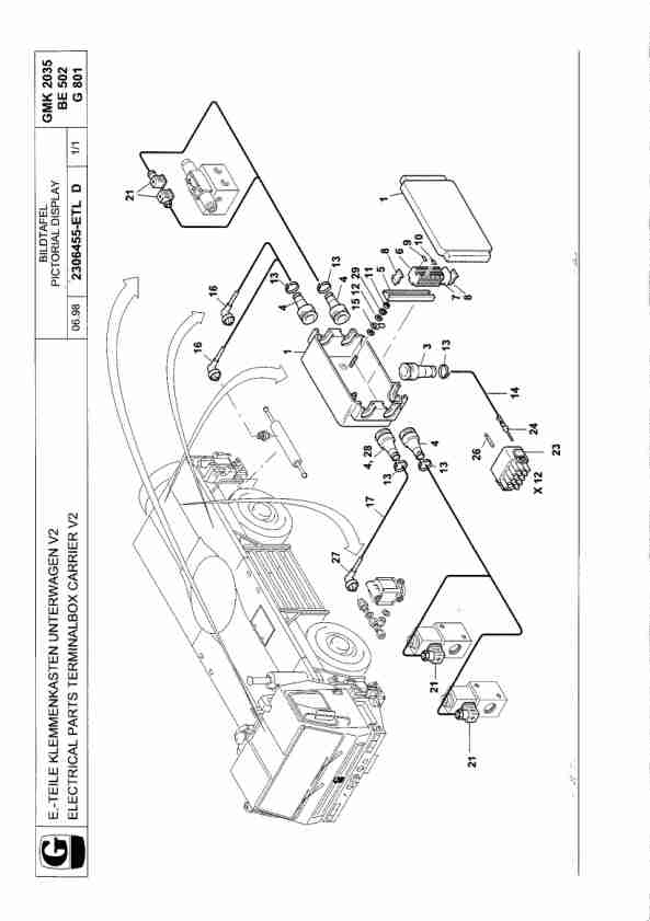 Grove GMK 2035 Crane Spare Parts List 3036180 1998 DE EN 2 Grove GMK 2035 Crane Spare Parts List 3036180 1998 DE EN-2