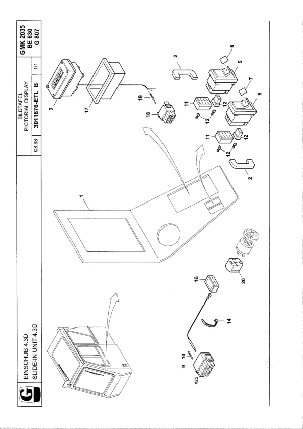 Grove GMK 2035 Crane Spare Parts List 3036180 1998 DE EN 3 Grove GMK 2035 Crane Spare Parts List 3036180 1998 DE EN-3