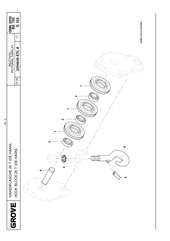 Grove GMK 2035E Crane Spare Parts List 2008 3 Grove GMK 2035E Crane Spare Parts List 2008-3