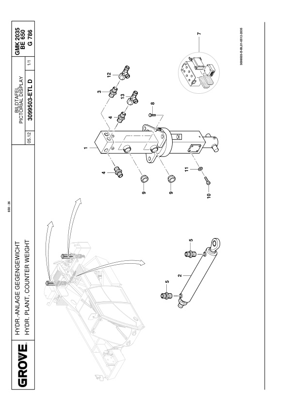 Grove GMK 2035E Crane Spare Parts List 2014 3 Grove GMK 2035E Crane Spare Parts List 2014-3