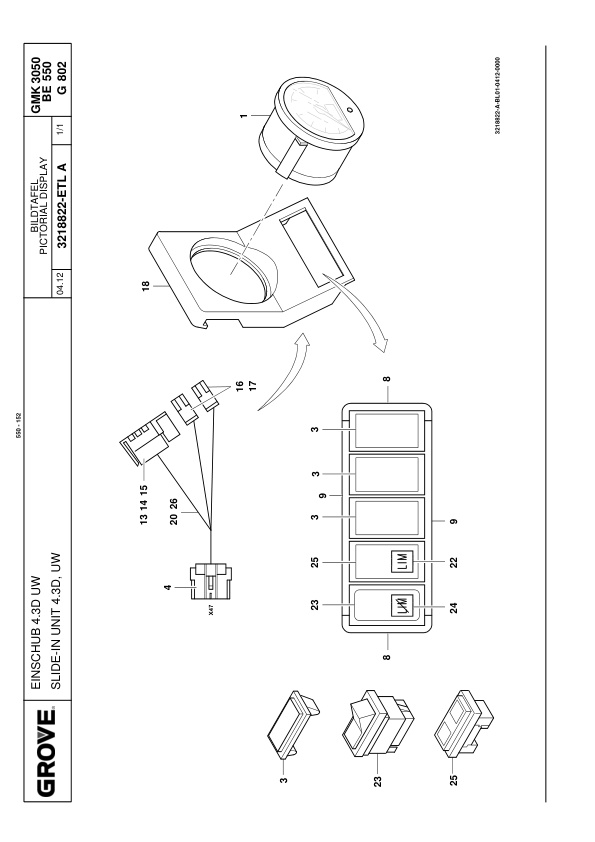 Grove GMK 3050-1 Crane Spare Parts List 2015 DE EN 2 Grove GMK 3050-1 Crane Spare Parts List 2015 DE EN-2