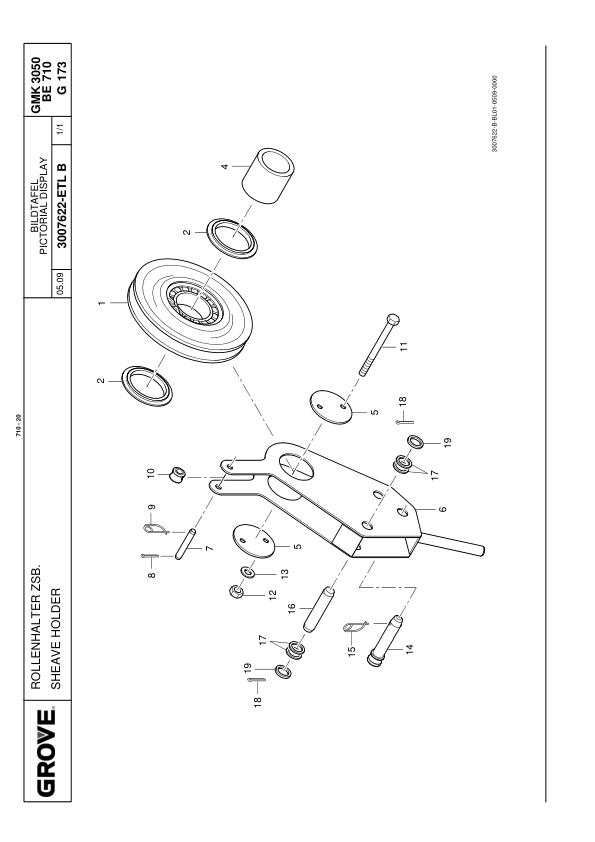 Grove GMK 3050-1 Crane Spare Parts List 2015 DE EN 3 Grove GMK 3050-1 Crane Spare Parts List 2015 DE EN-3