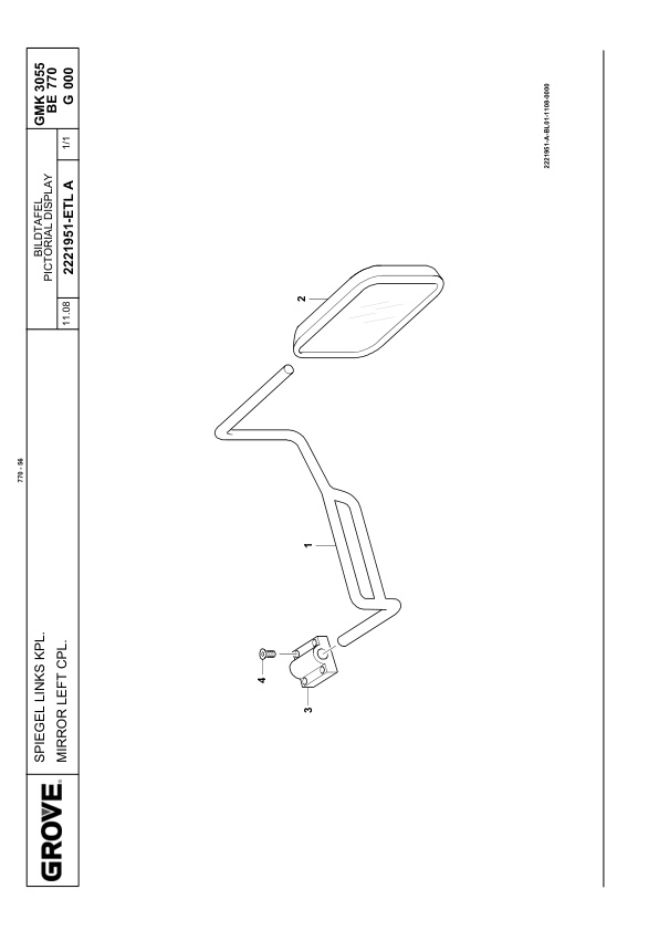 Grove GMK 3055 Crane Spare Parts List 2012 DE EN 3 Grove GMK 3055 Crane Spare Parts List 2012 DE EN - Image 3