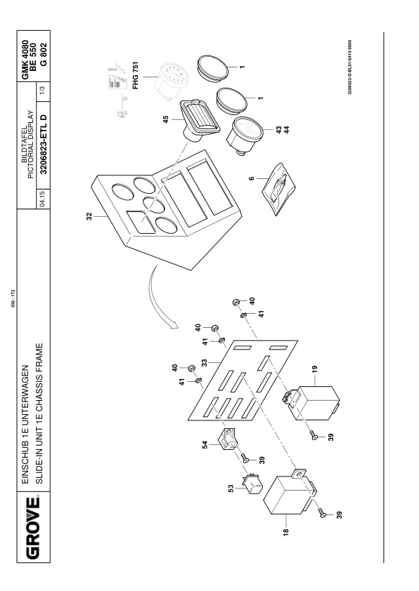Grove GMK 4080-1 Crane Spare Parts List 2015 DE EN 2 Grove GMK 4080-1 Crane Spare Parts List 2015 DE EN-2
