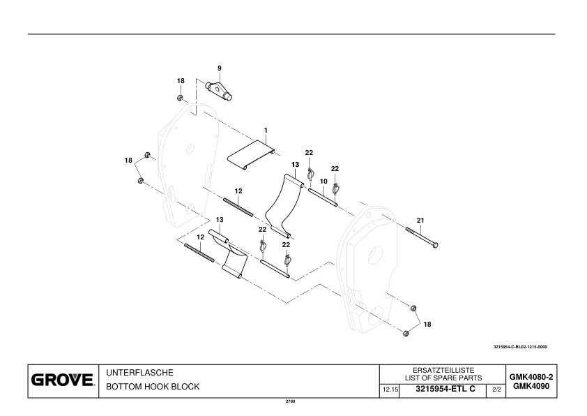 Grove GMK 4080-2 GMK 4090 Crane Spare Parts List 2018 EN DE 3 Grove GMK 4080-2 GMK 4090 Crane Spare Parts List 2018 EN DE - Image 3