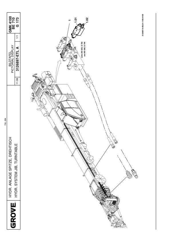 Grove GMK 4100 Crane Spare Parts List 2008 EN DE 3 Grove GMK 4100 Crane Spare Parts List 2008 EN DE-3