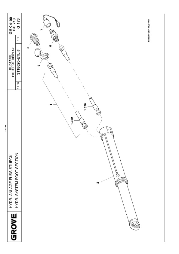 Grove GMK 4100-L Crane Spare Parts List 2007-11 DE EN 3 Grove GMK 4100-L Crane Spare Parts List 2007-11 DE EN - Image 3