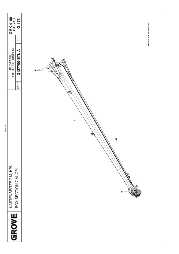 Grove GMK 4100-L Crane Spare Parts List 2008-08 DE EN 3 Grove GMK 4100-L Crane Spare Parts List 2008-08 DE EN-3