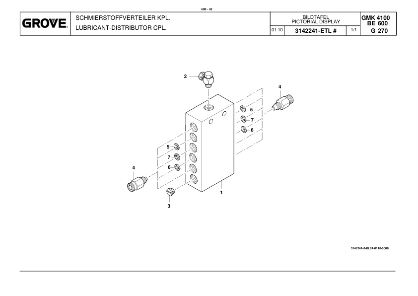 Grove GMK 4100L Crane Spare Parts List 2013 DE EN 2 Grove GMK 4100L Crane Spare Parts List 2013 DE EN-2