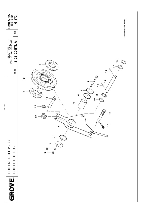 Grove GMK 5095 Crane Spare Parts List 2001 DE EN-3