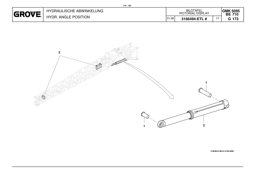 Grove GMK 5095 Crane Spare Parts List 2007 EN DE 3 Grove GMK 5095 Crane Spare Parts List 2007 EN DE-3