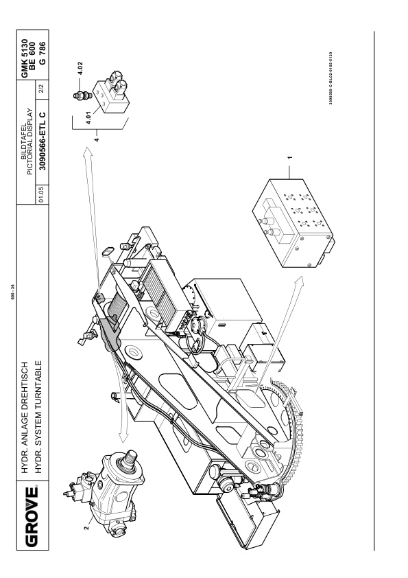 Grove GMK 5130-1 Crane Spare Parts List 2006-11 EN DE 2 Grove GMK 5130-1 Crane Spare Parts List 2006-11 EN DE-2