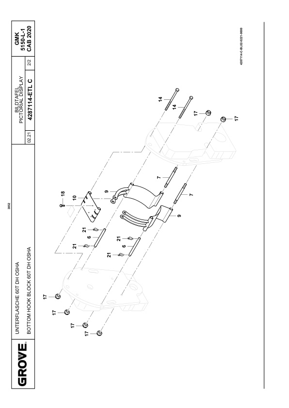 Grove GMK 5150L-1 Crane Spare Parts List 2021 DE EN 3 Grove GMK 5150L-1 Crane Spare Parts List 2021 DE EN - Image 3