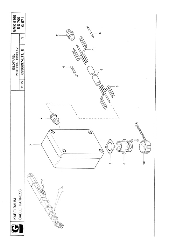 Grove GMK 5160 Crane Spare Parts List 1996-02 EN DE 3 Grove GMK 5160 Crane Spare Parts List 1996-02 EN DE-3
