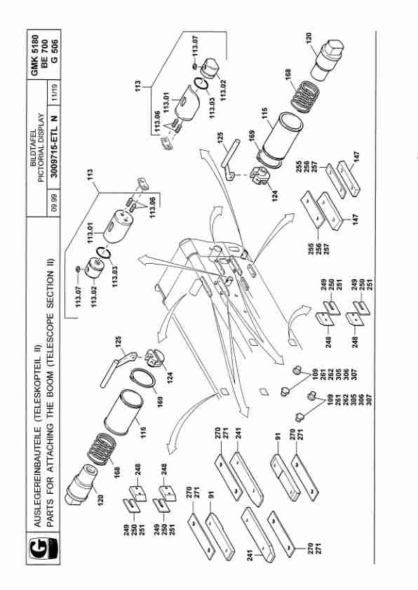 Grove GMK 5180-C Crane Spare Parts List 2000-03 DE EN 3 Grove GMK 5180-C Crane Spare Parts List 2000-03 DE EN-3