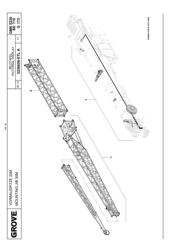 Grove GMK 5220 Crane Spare Parts List 2013 DE EN 3 Grove GMK 5220 Crane Spare Parts List 2013 DE EN-3