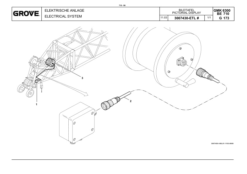 Grove GMK 6300 Crane Spare Parts List 2004-05 DE EN 3 Grove GMK 6300 Crane Spare Parts List 2004-05 DE EN-3