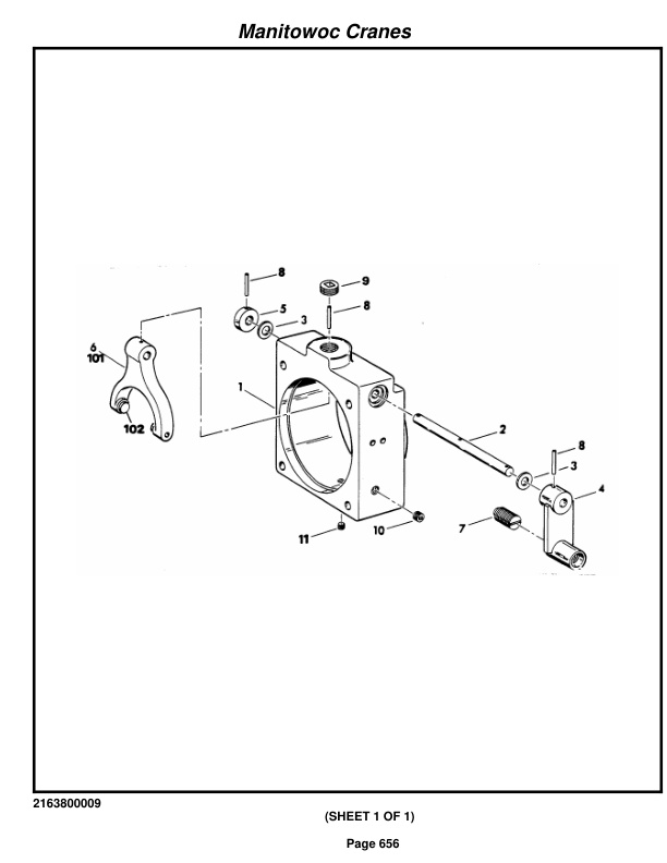 Grove RT500C Crane Parts Manual 221033 2014 3 Grove RT500C Crane Parts Manual 221033 2014-3