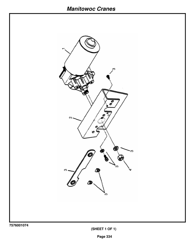 Grove RT500DXL Crane Parts Manual 220193 2014 2 Grove RT500DXL Crane Parts Manual 220193 2014-2