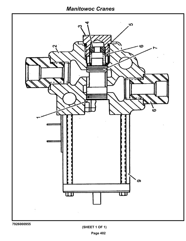 Grove RT522 Crane Parts Manual 44475 2022-3