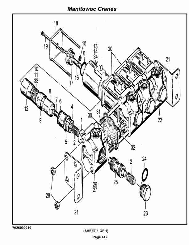Grove RT522 Crane Parts Manual 49083 2021 3 Grove RT522 Crane Parts Manual 49083 2021-3