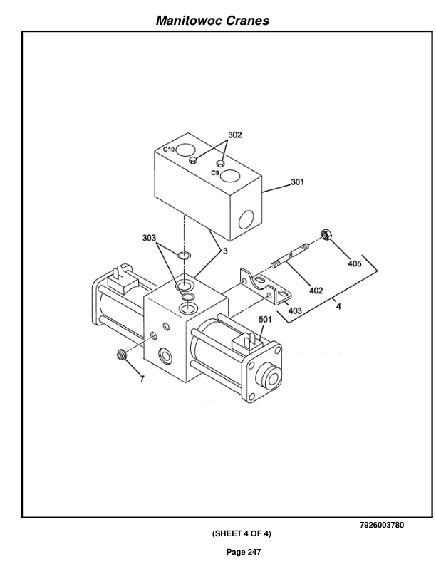 Grove RT522B Crane Parts Manual 87504 2012 2 Grove RT522B Crane Parts Manual 87504 2012-2