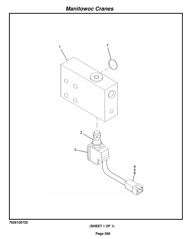Grove RT525E Crane Parts Manual 224141 2015 3 Grove RT525E Crane Parts Manual 224141 2015-3