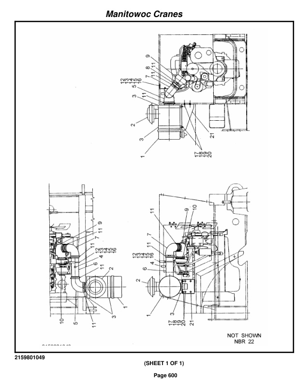 Grove RT528C Crane Parts Manual 220161 2014 3 Grove RT528C Crane Parts Manual 220161 2014-3