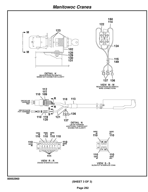 Grove RT530E-2 Crane Parts Manual 231359 2010 2 Grove RT530E-2 Crane Parts Manual 231359 2010-2