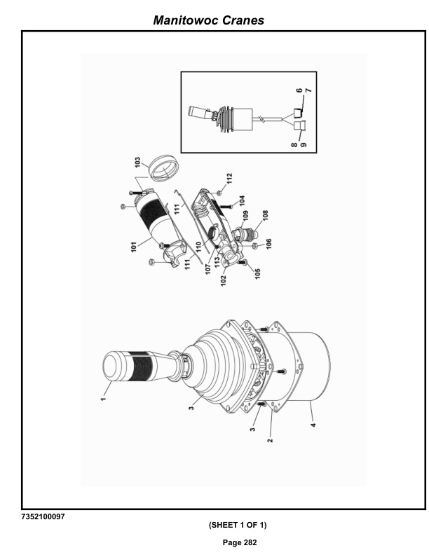 Grove RT530E-2 Crane Parts Manual 233015 2012 2 Grove RT530E-2 Crane Parts Manual 233015 2012-2