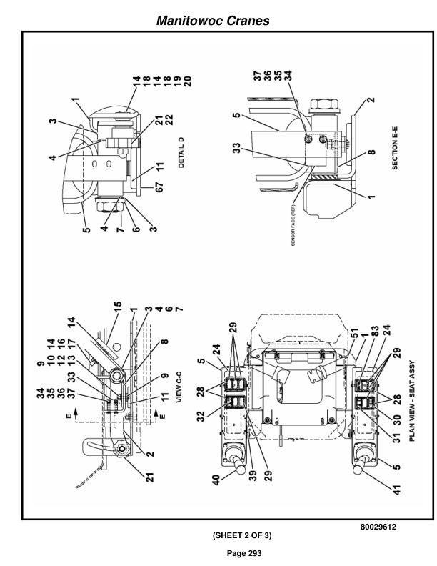 Grove RT530E-2 Crane Parts Manual 233454 2016 2 Grove RT530E-2 Crane Parts Manual 233454 2016-2