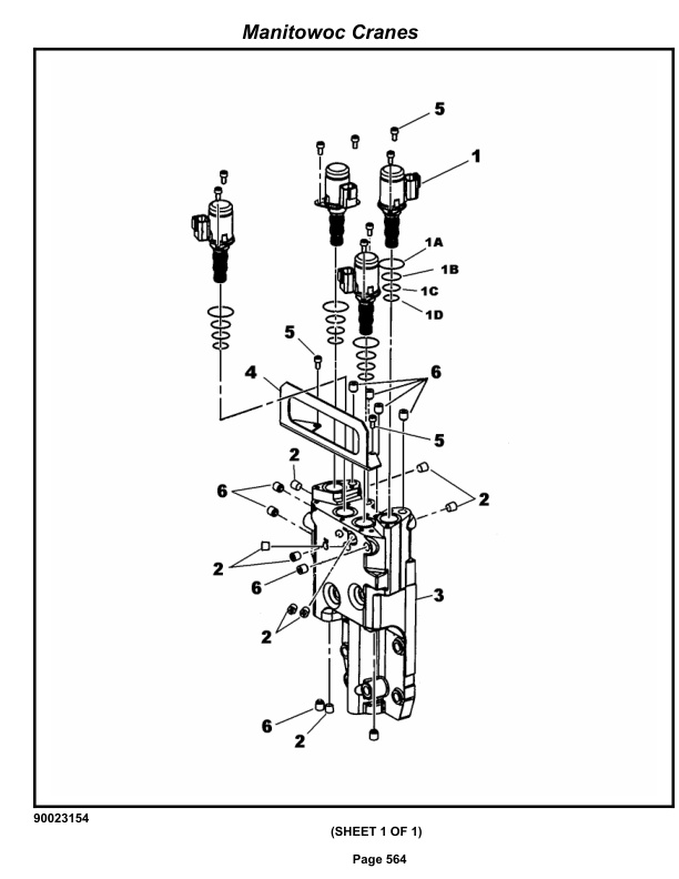 Grove RT530E-2 Crane Parts Manual 234162 2013 3 Grove RT530E-2 Crane Parts Manual 234162 2013-3