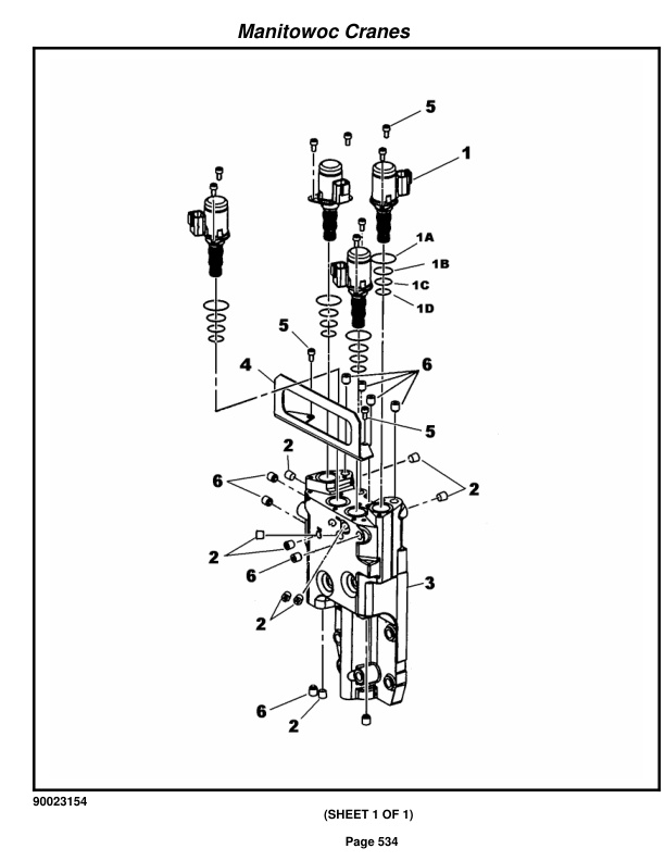 Grove RT530E-2 Crane Parts Manual 235845 2017 3 Grove RT530E-2 Crane Parts Manual 235845 2017-3