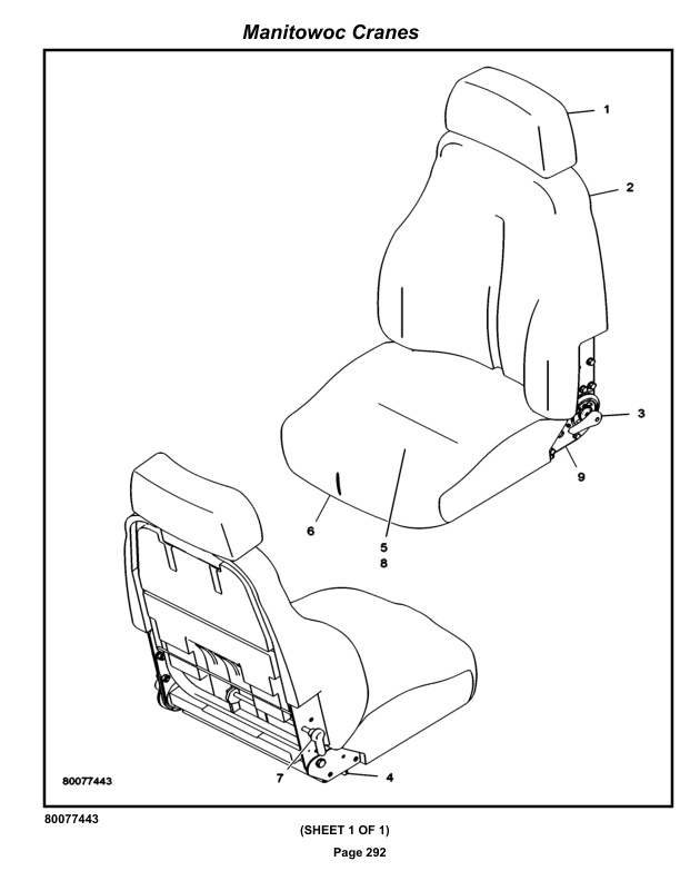 Grove RT530E-2 Crane Parts Manual 236835 2019 2 Grove RT530E-2 Crane Parts Manual 236835 2019-2