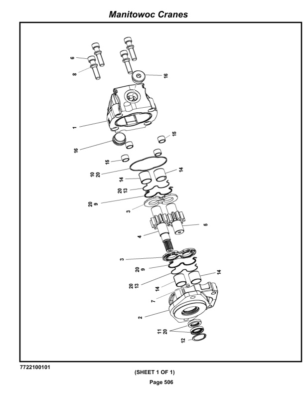 Grove RT530E-2 Crane Parts Manual 236948 2020 3 Grove RT530E-2 Crane Parts Manual 236948 2020-3