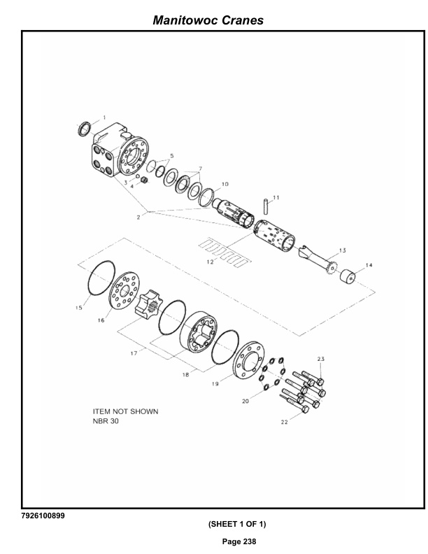 Grove RT530E-2 Crane Parts Manual 258174 2009 2 Grove RT530E-2 Crane Parts Manual 258174 2009-2