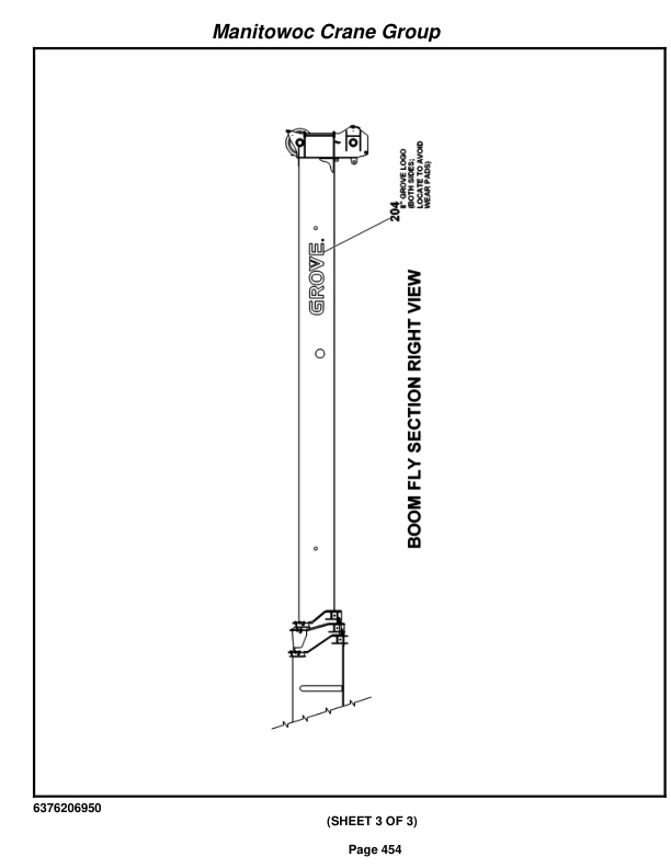Grove RT530E-2 Crane Parts Manual 258187 2009 3 Grove RT530E-2 Crane Parts Manual 258187 2009-3