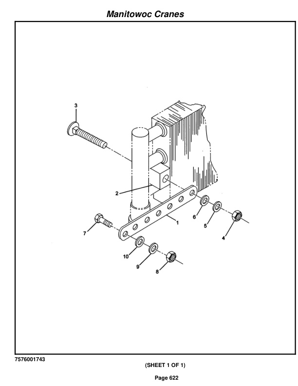 Grove RT530E-2 Crane Parts Manual 258443 2011 3 Grove RT530E-2 Crane Parts Manual 258443 2011-3