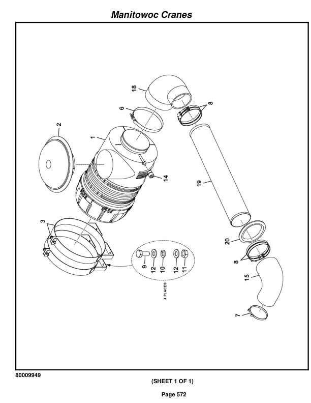 Grove RT530E-2 Crane Parts Manual 258468 2010 3 Grove RT530E-2 Crane Parts Manual 258468 2010-3
