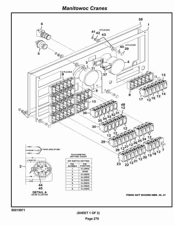 Grove RT530E-2 Crane Parts Manual 258597 2019 2 Grove RT530E-2 Crane Parts Manual 258597 2019-2