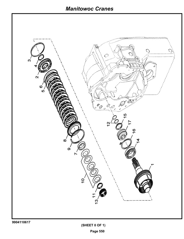 Grove RT530E-2 Crane Parts Manual 258599 2019 3 Grove RT530E-2 Crane Parts Manual 258599 2019-3