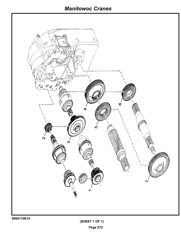 Grove RT530E-2 Crane Parts Manual 602672 2019 3 Grove RT530E-2 Crane Parts Manual 602672 2019-3