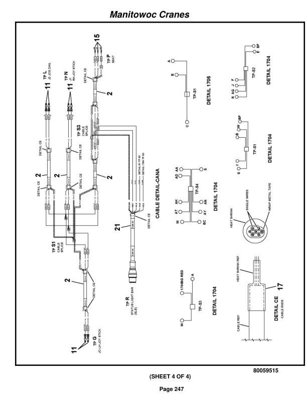 Grove RT530E-2 Crane Parts Manual 610527 2017 2 Grove RT530E-2 Crane Parts Manual 610527 2017-2