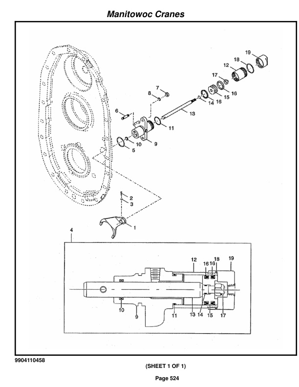Grove RT530E-2 Crane Parts Manual 611870 2018 3 Grove RT530E-2 Crane Parts Manual 611870 2018-3