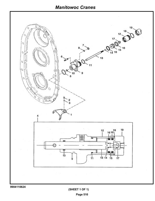 Grove RT530E-2 Crane Parts Manual 613574 2019 3 Grove RT530E-2 Crane Parts Manual 613574 2019-3
