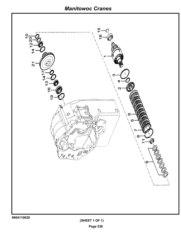 Grove RT530E-2 Crane Parts Manual 614472 2019 3 Grove RT530E-2 Crane Parts Manual 614472 2019-3