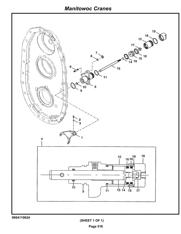 Grove RT530E-2 Crane Parts Manual 614812 2019 3 Grove RT530E-2 Crane Parts Manual 614812 2019-3